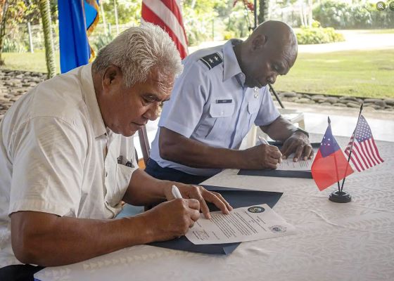 Nevada Guard teams with Government of Samoa Small